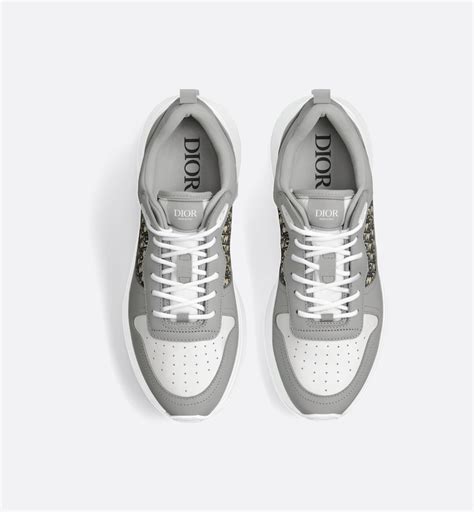 dior b25 grijs|B25 Runner Sneaker Dior Gray and White Smooth Calfskin with .